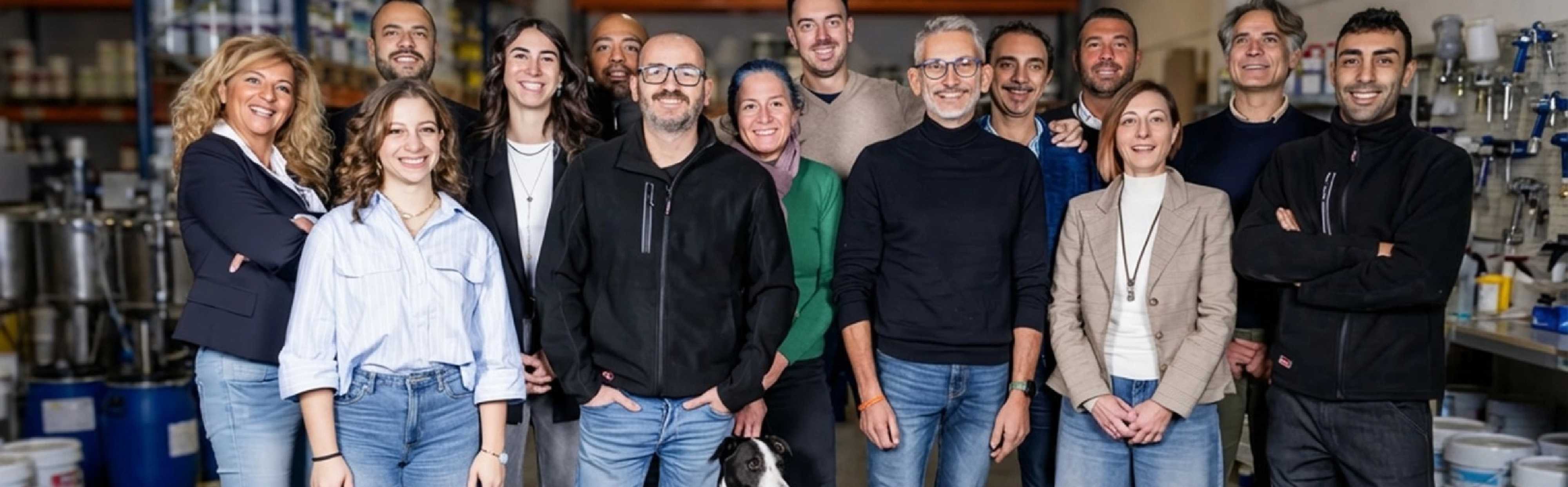 Il team Vecom Colori